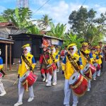Tabuhan Semangat Hijrah: Drumband MTsN 10 Tanah Datar Ramaikan Pawai Ta’aruf 1 Muharam 1448 H