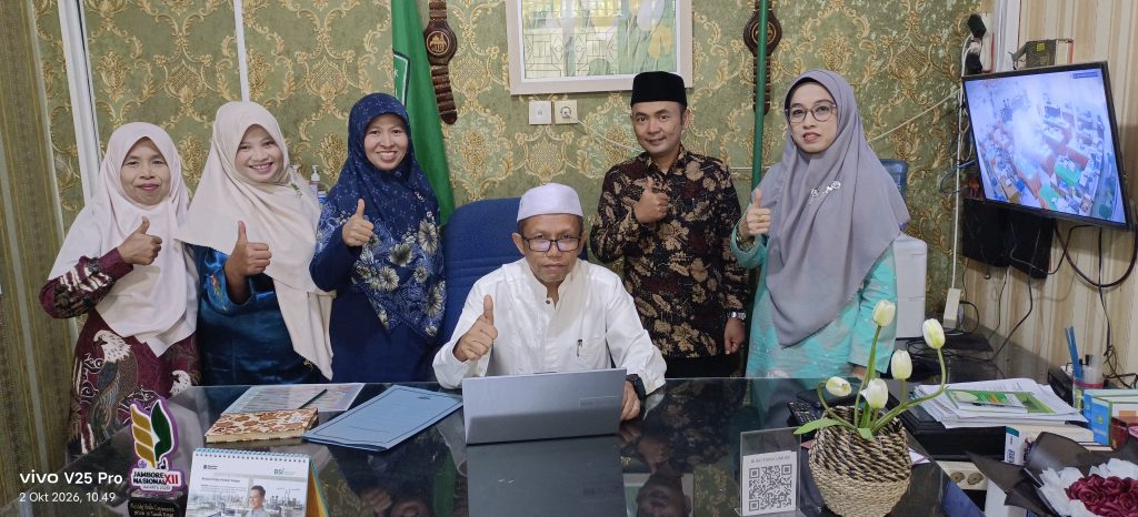 MTsN 10 Tanah Datar Submit Laporan Capaian Kinerja Triwulan III Tahun 2026 Melalui Aplikasi SIPKA