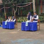 Semarak Demokrasi Madrasah! Tiga Paslon Ketua dan Wakil Ketua OSIM MTsN 10 Tanah Datar Adu Gagasan