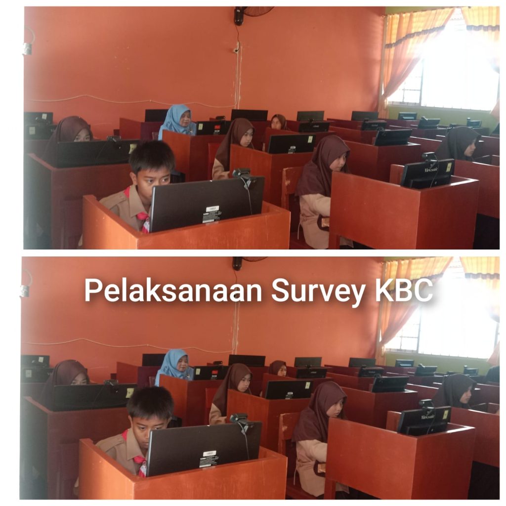 Tanamkan Nilai Cinta, Murid MTsN 10 Tanah Datar Antusias Isi Survei Sahabat KBC
